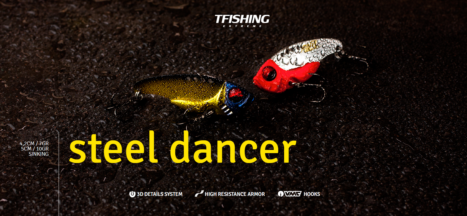 t-Fishing Extreme Steel Dancer Metal Lipless